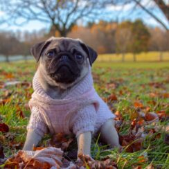 Rescue Pug Becomes Instagram Star