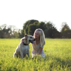 Dog Helps Girl Heal